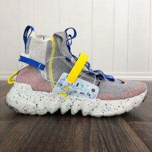 Nike Space Hippie 03 Sneaker Shoe Racer Blue Size 8.5 CQ3989-003 Gray Blue